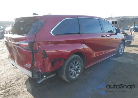 2021 Toyota Sienna Xle из США, поврежденный, VIN 5TDYSKFC5MS013517